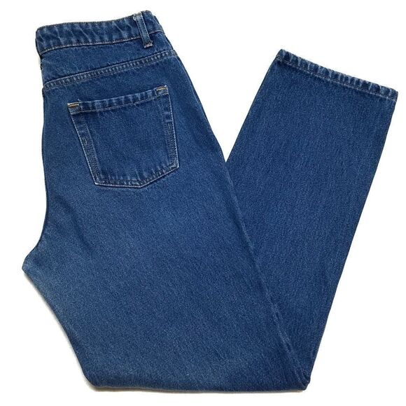 VINTAGE Dark Wash Relaxed Fit Mid Wash Route 66 10 - Picture 1 of 7